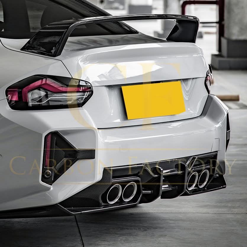 SQ Style Pre-Preg Carbon Fibre Rear Diffuser for BMW G87 M2 23-Present