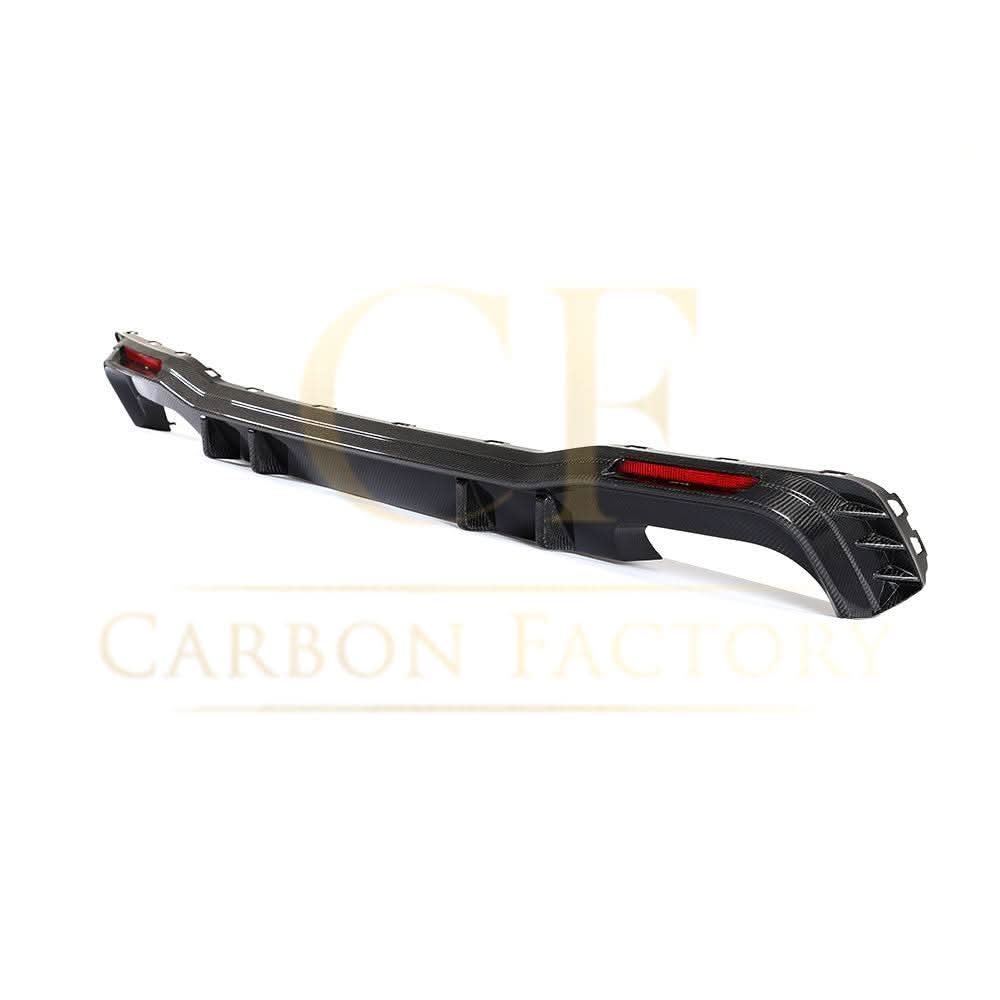 V Style Carbon Fibre Rear Diffuser for Audi 4K A7 S Line S7 19-22