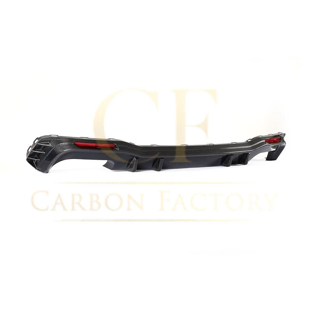 V Style Carbon Fibre Rear Diffuser for Audi 4K A7 S Line S7 19-22