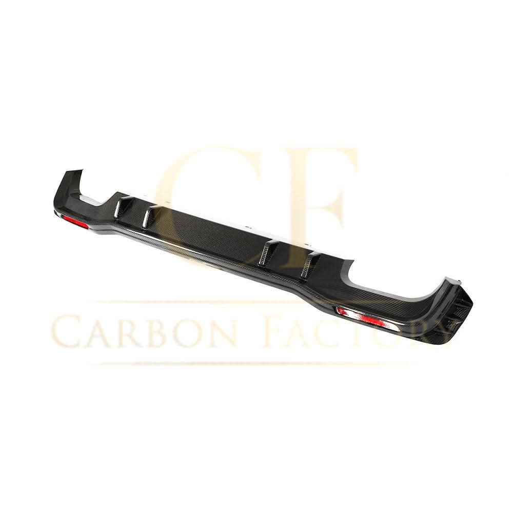 V Style Carbon Fibre Rear Diffuser for Audi 4K A7 S Line S7 19-22