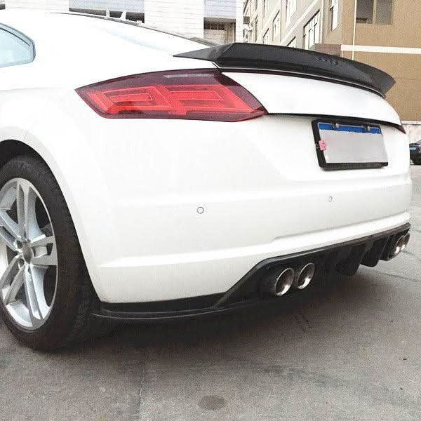 V Style Carbon Fibre Rear Diffuser for Audi 8S TT MK3 15-18