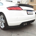 V Style Carbon Fibre Rear Diffuser for Audi 8S TT MK3 15-18