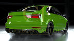 V Style Carbon Fibre Rear Diffuser for Audi 8V RS3 Saloon 17-20
