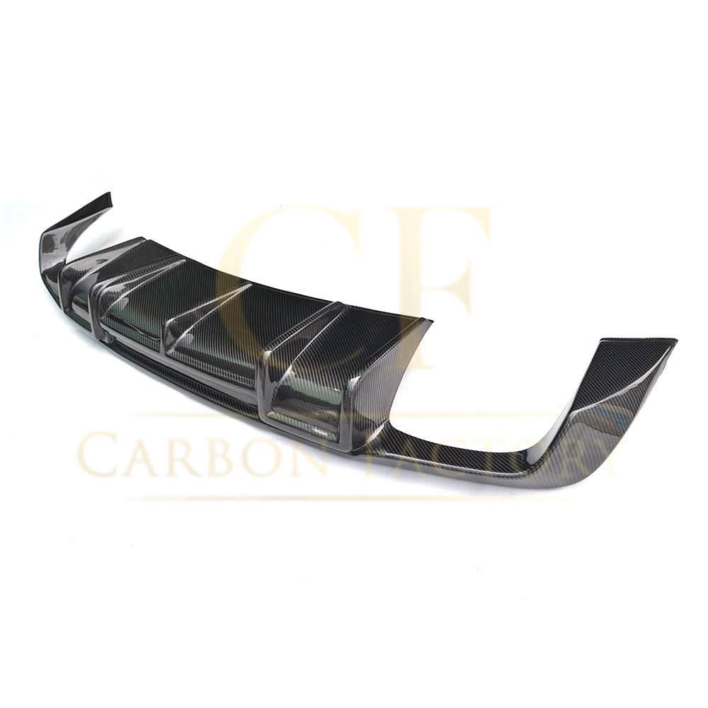 V Style Carbon Fibre Rear Diffuser for Audi A3 S Line S3 Saloon 13-15