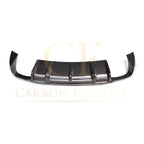 V Style Carbon Fibre Rear Diffuser for Audi A3 S Line S3 Saloon 13-15