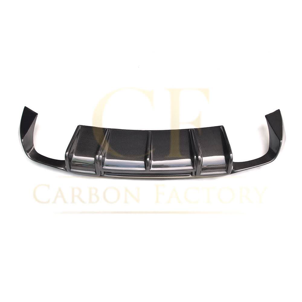 V Style Carbon Fibre Rear Diffuser for Audi A3 S Line S3 Saloon 13-15