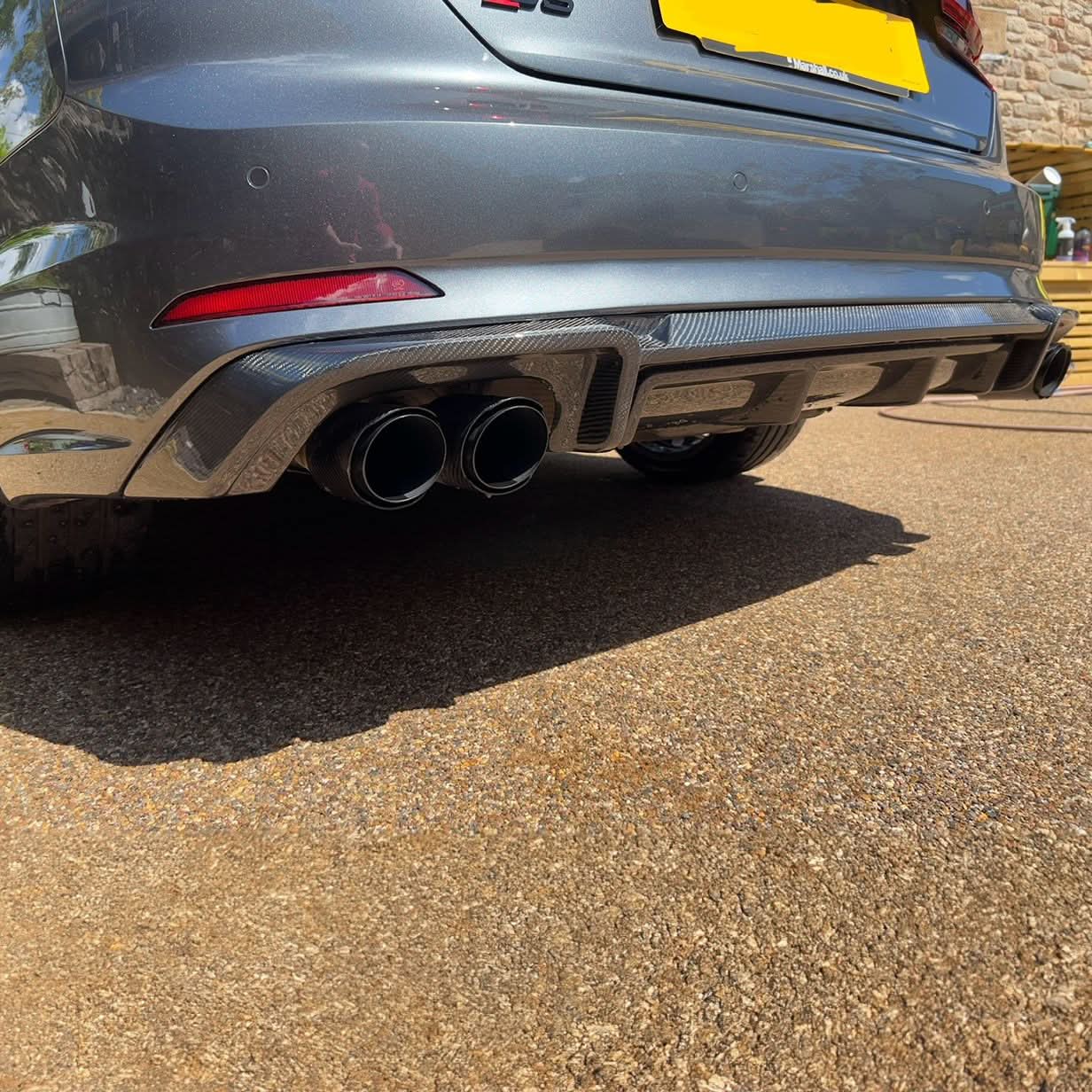 V Style Carbon Fibre Rear Diffuser for Audi B9 A5 S Line & S5 17-19