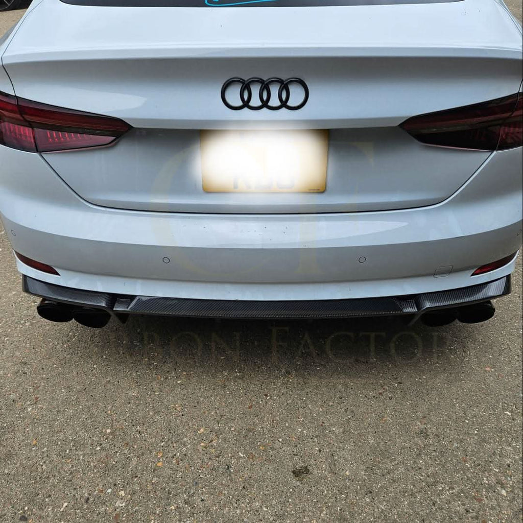 V Style Carbon Fibre Rear Diffuser for Audi B9 A5 S Line & S5 17-19