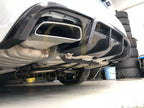 V Style Carbon Fibre Rear Diffuser for Audi C7.5 A6 S Line & S6 15-18