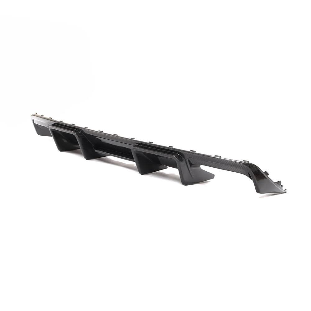 V Style Carbon Fibre Rear Diffuser for Audi S4 B8.5 A4 S Line 13-15