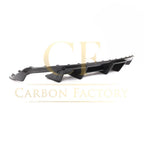 V Style Carbon Fibre Rear Diffuser for Audi S4 B8.5 A4 S Line 13-15