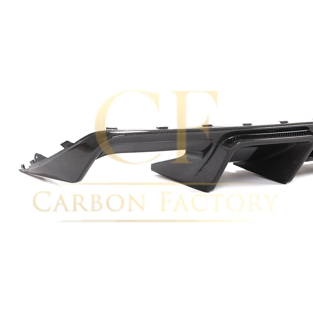 V Style Carbon Fibre Rear Diffuser for Audi S4 B8.5 A4 S Line 13-15