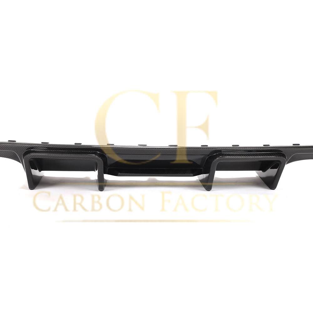 V Style Carbon Fibre Rear Diffuser for Audi S4 B8.5 A4 S Line 13-15