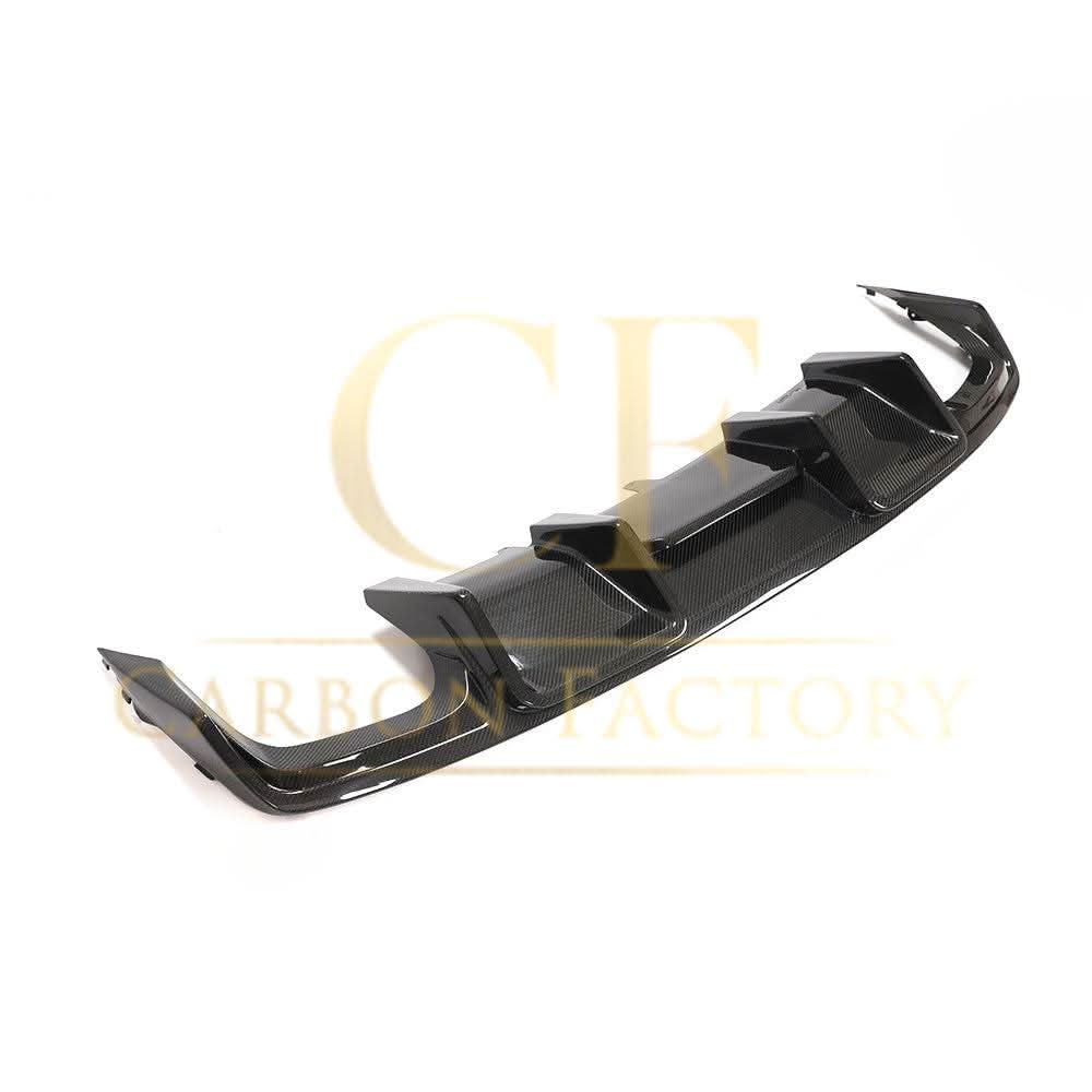 V Style Carbon Fibre Rear Diffuser for Audi S4 B8.5 A4 S Line 13-15