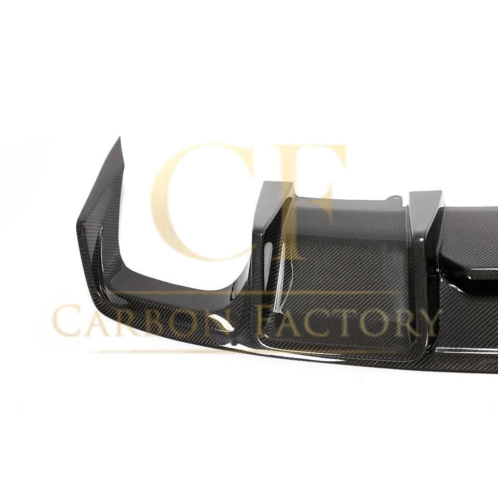 V Style Carbon Fibre Rear Diffuser for Audi S4 B8.5 A4 S Line 13-15