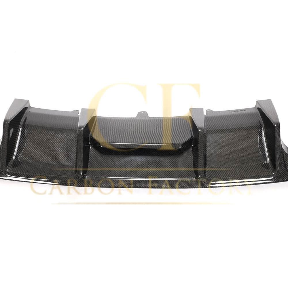 V Style Carbon Fibre Rear Diffuser for Audi S4 B8.5 A4 S Line 13-15