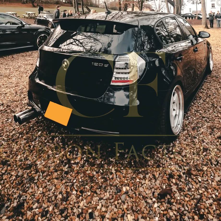 V Style Carbon Fibre Rear Diffuser for BMW E87 1 Series M Sport 04-13