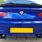 V Style Carbon Fibre Rear Diffuser for BMW F06 F12 F13 M6 11-18