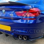V Style Carbon Fibre Rear Diffuser for BMW F06 F12 F13 M6 11-18