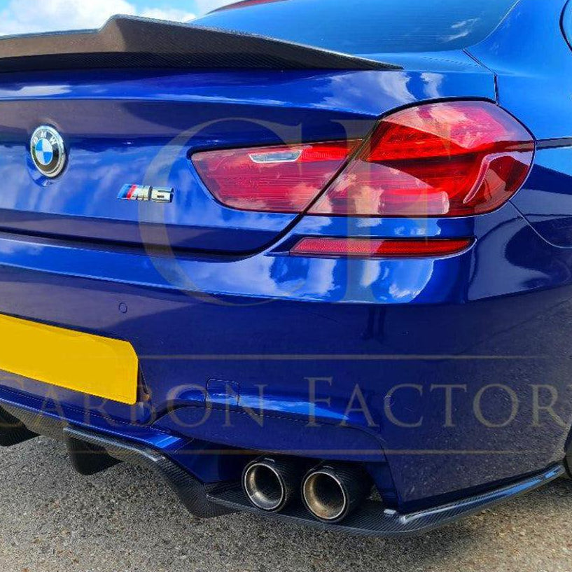 V Style Carbon Fibre Rear Diffuser for BMW F06 F12 F13 M6 11-18