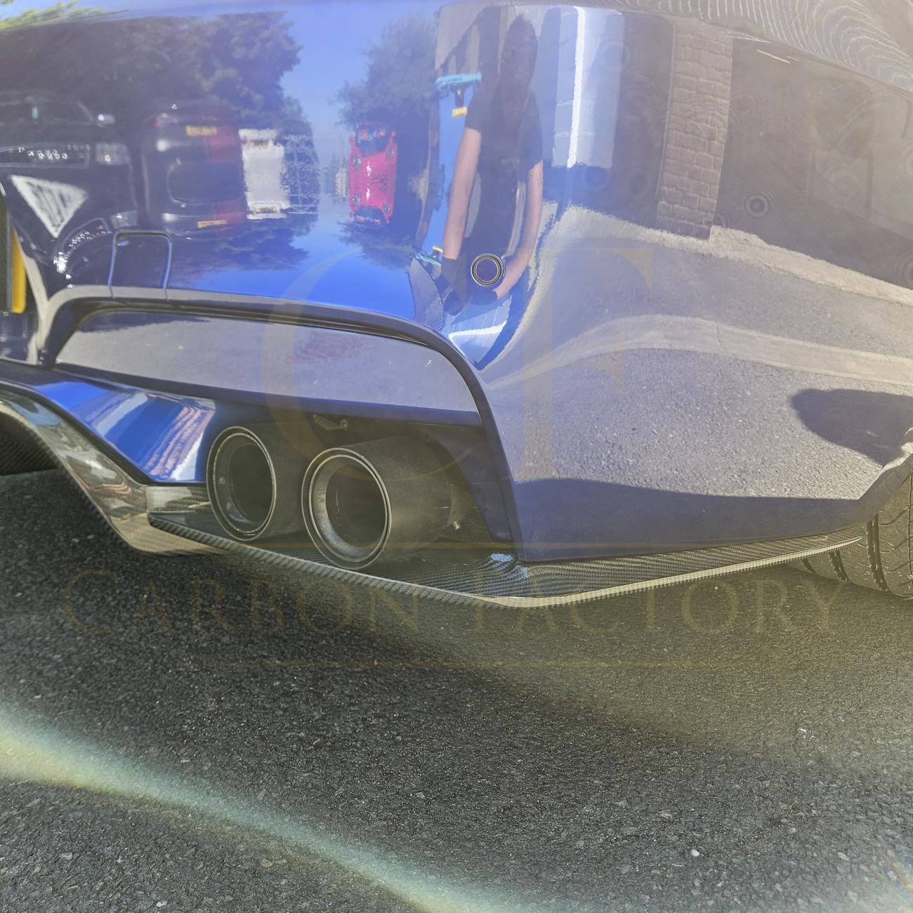 V Style Carbon Fibre Rear Diffuser for BMW F06 F12 F13 M6 11-18