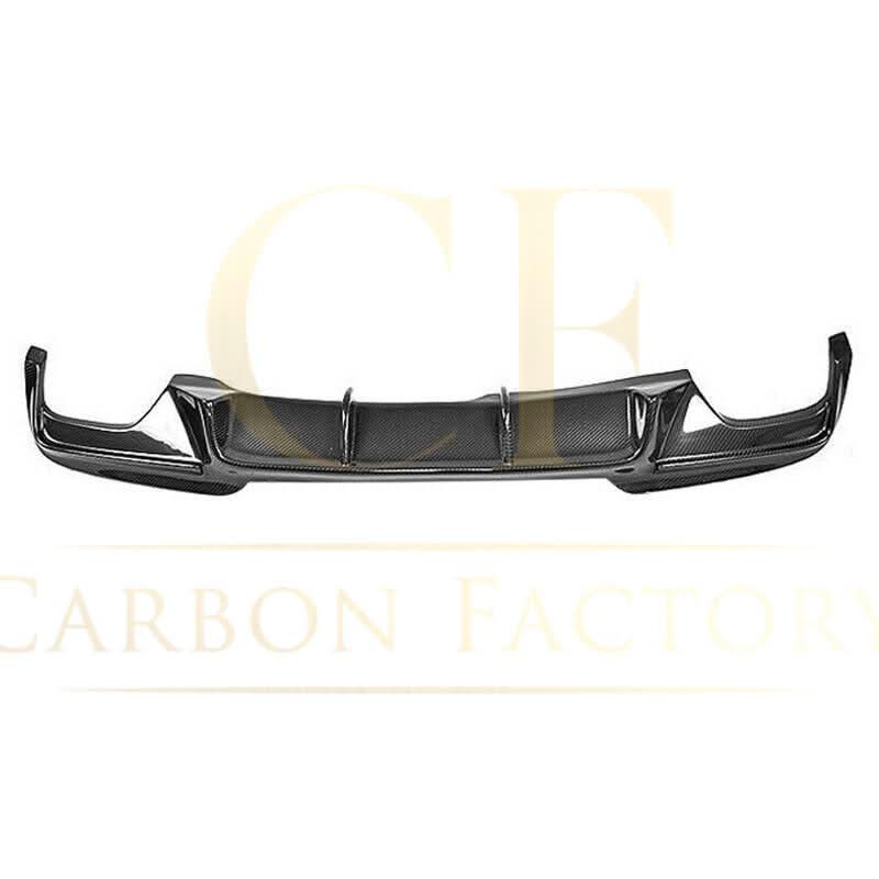 V Style Carbon Fibre Rear Diffuser for BMW F10 5 Series 10-17