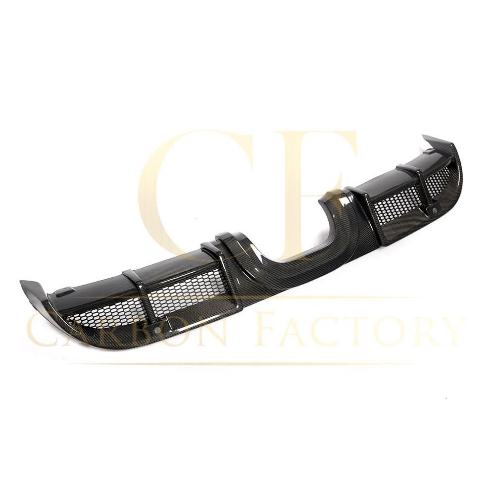 V Style Carbon Fibre Rear Diffuser for Porsche Boxster & Cayman 718 16-18