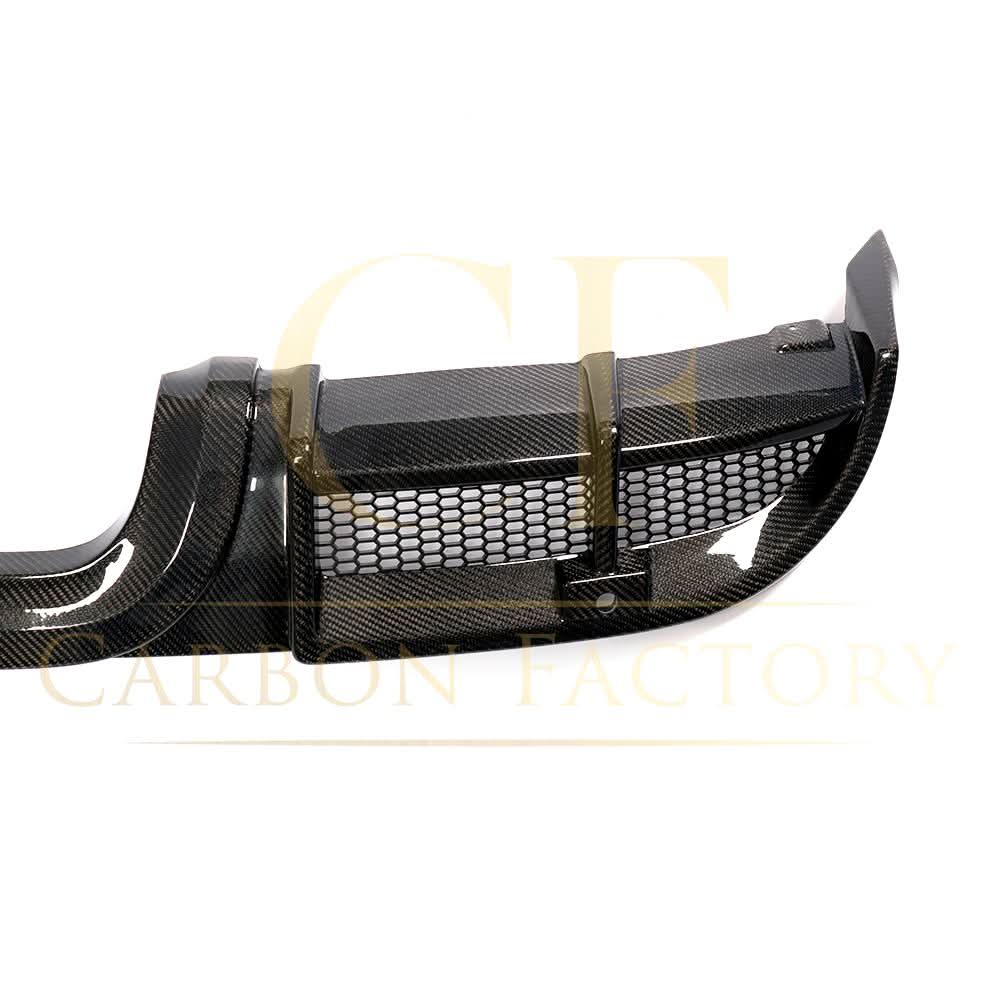 V Style Carbon Fibre Rear Diffuser for Porsche Boxster & Cayman 718 16-18