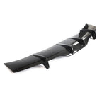 V Style Carbon Fibre Rear Diffuser for Tesla Model S Facelift 21-Present