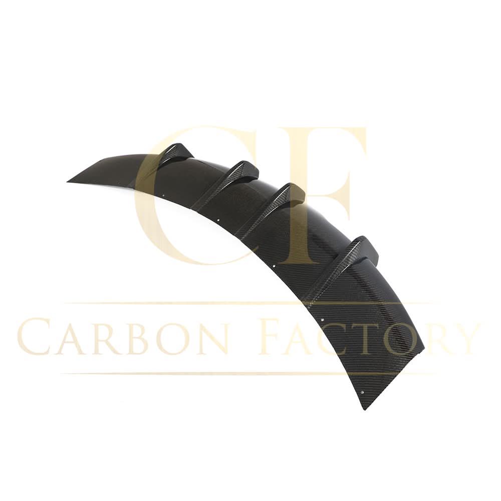 V Style Carbon Fibre Rear Diffuser for Tesla Model S Facelift 21-Present