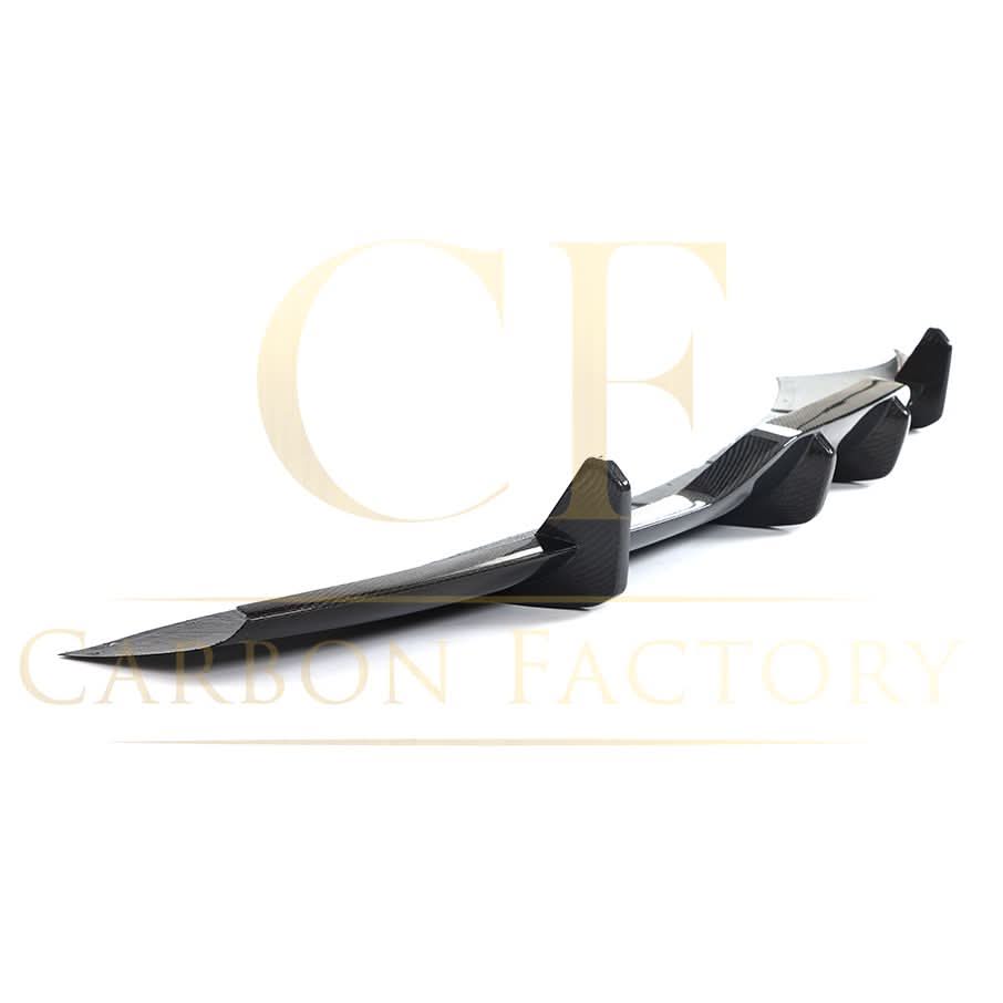 V Style Carbon Fibre Rear Diffuser for Tesla Model S Facelift 21-Present