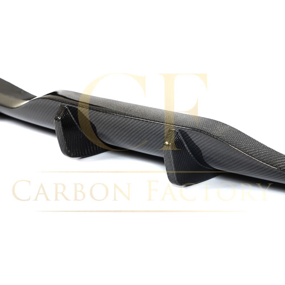 V Style Carbon Fibre Rear Diffuser for Tesla Model S Facelift 21-Present