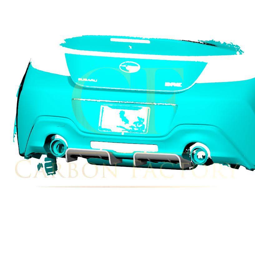 V Style Carbon Fibre Rear Diffuser for Toyota GR86 22-Present