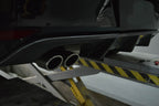 V Style Carbon Fibre Rear Diffuser for VW Golf MK7 R 14-17