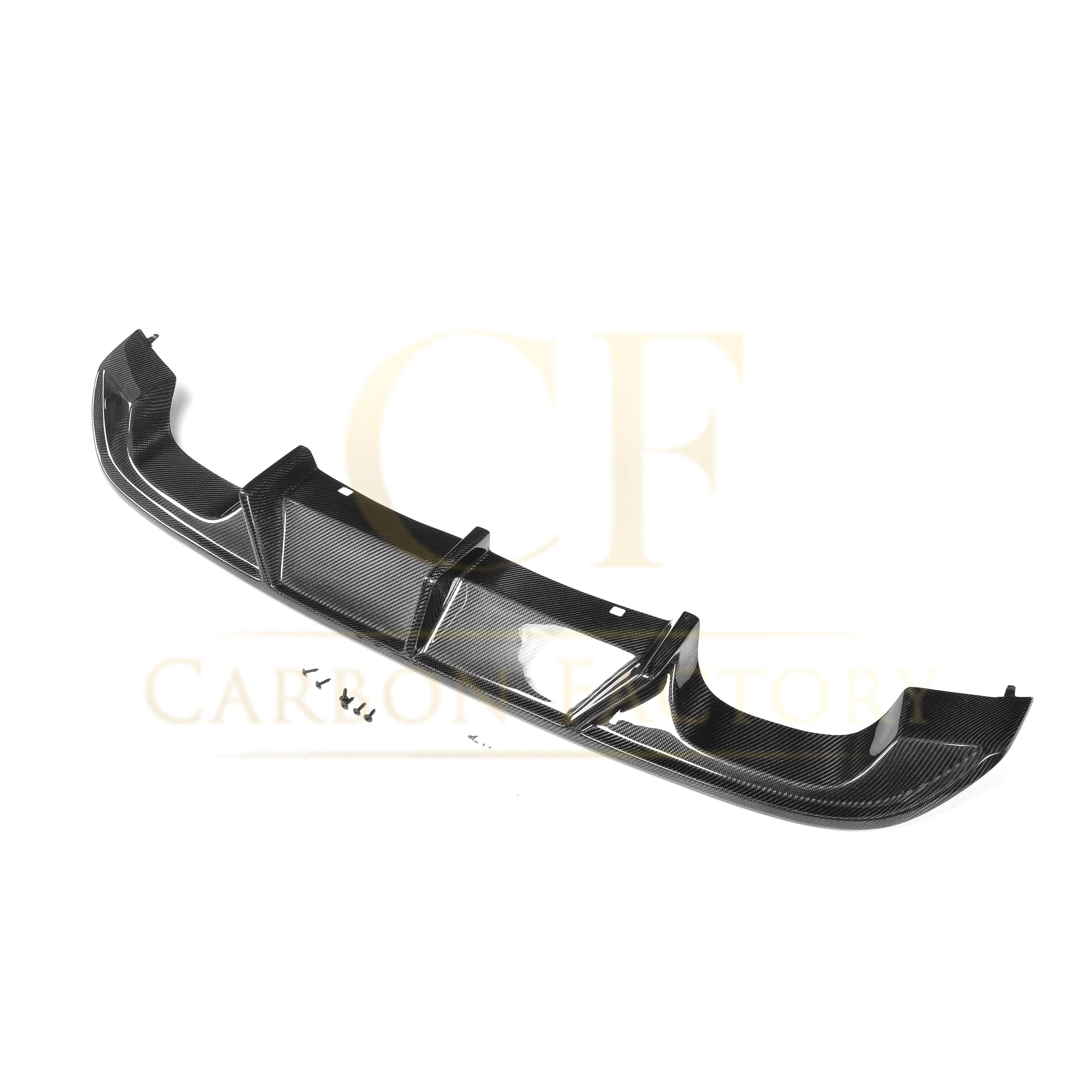 V Style Carbon Fibre Rear Diffuser for VW Golf MK7 R 14-17