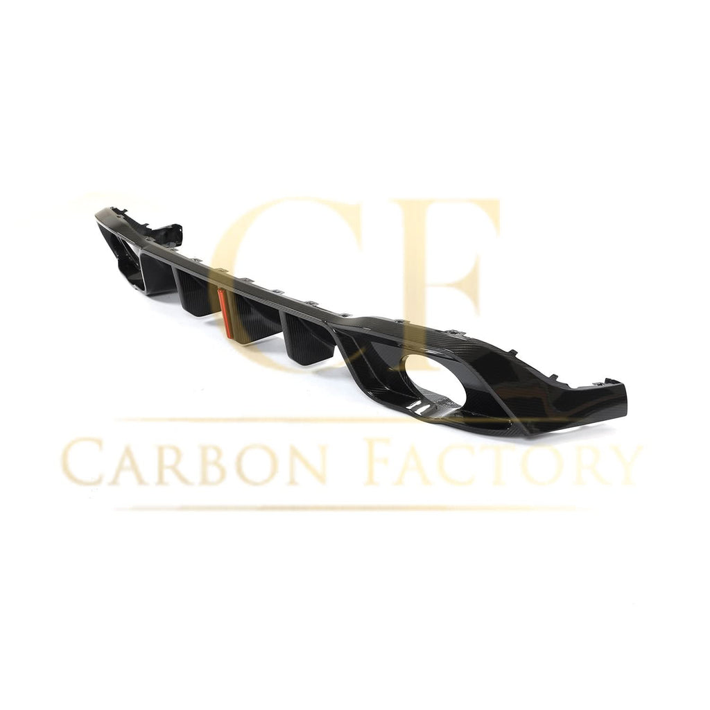 V Style Carbon Fibre Rear Diffuser for VW Golf MK8 GTI & R Line 21-Present
