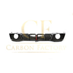 V Style Carbon Fibre Rear Diffuser for VW Golf MK8 GTI & R Line 21-Present