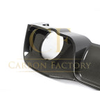 V Style Carbon Fibre Rear Diffuser for VW Golf MK8 GTI & R Line 21-Present