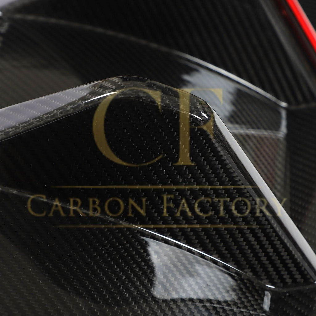 V Style Carbon Fibre Rear Diffuser for VW Golf MK8 GTI & R Line 21-Present