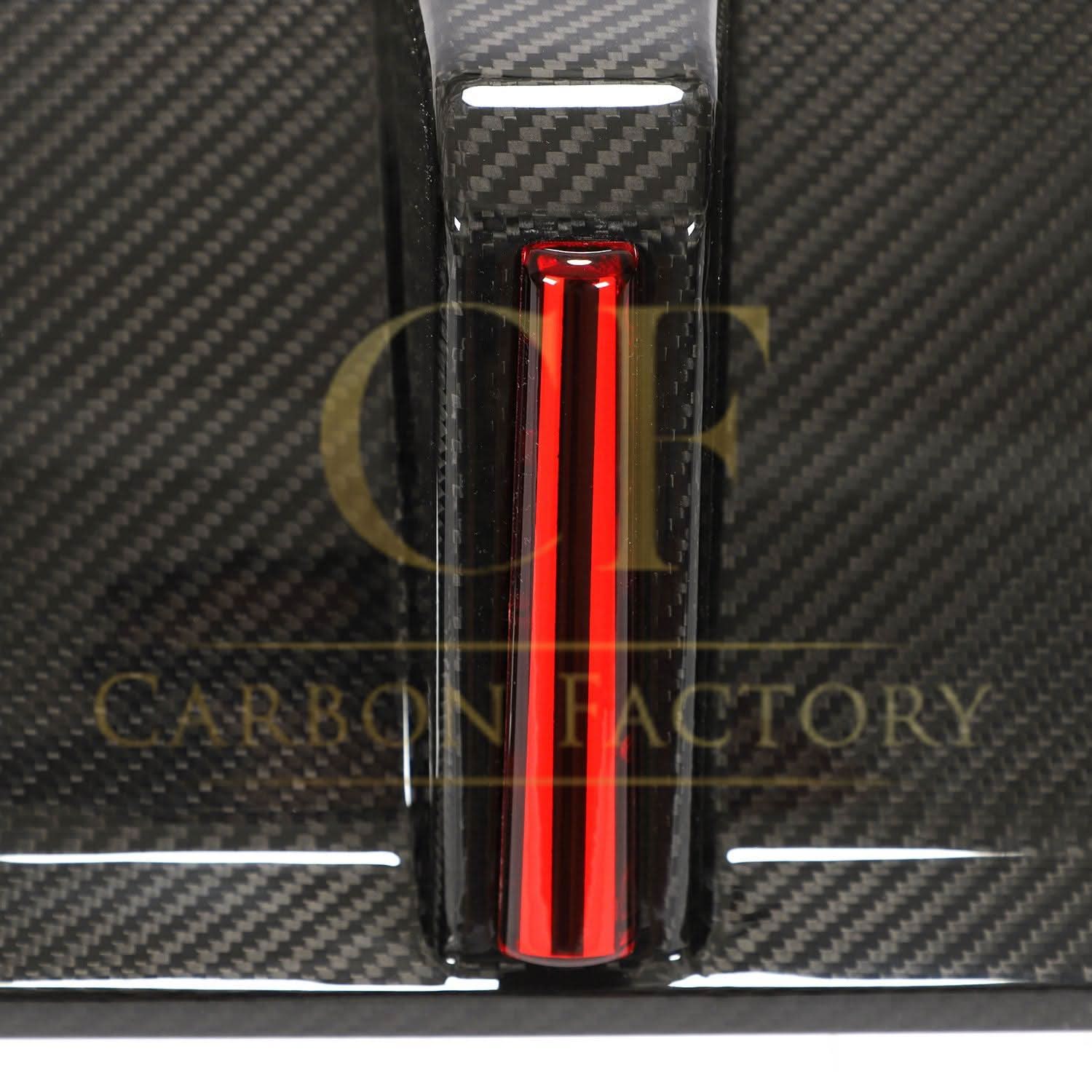 V Style Carbon Fibre Rear Diffuser for VW Golf MK8 GTI & R Line 21-Present