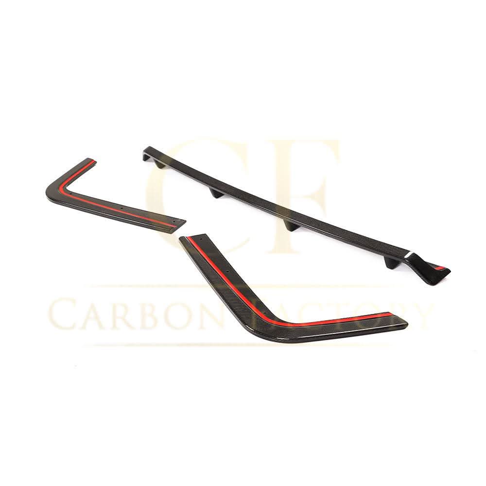 V Style Carbon Fibre Rear Diffuser for VW T6 Multivan 15-20
