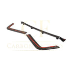 V Style Carbon Fibre Rear Diffuser for VW T6 Multivan 15-20