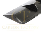 V Style Pre-Preg Carbon Fibre Rear Diffuser for Porsche Taycan Turbo 19-21