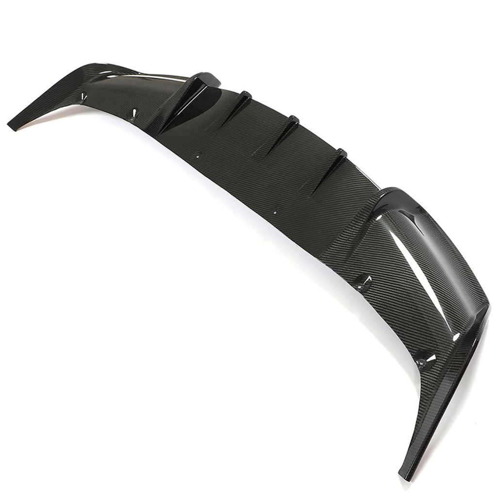 V Style Pre-Preg Carbon Fibre Rear Diffuser for Tesla Model Y 19-23
