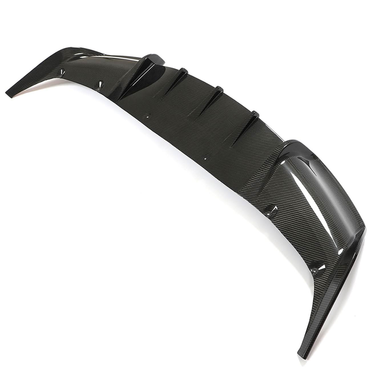 V Style Pre-Preg Carbon Fibre Rear Diffuser for Tesla Model Y 19-23