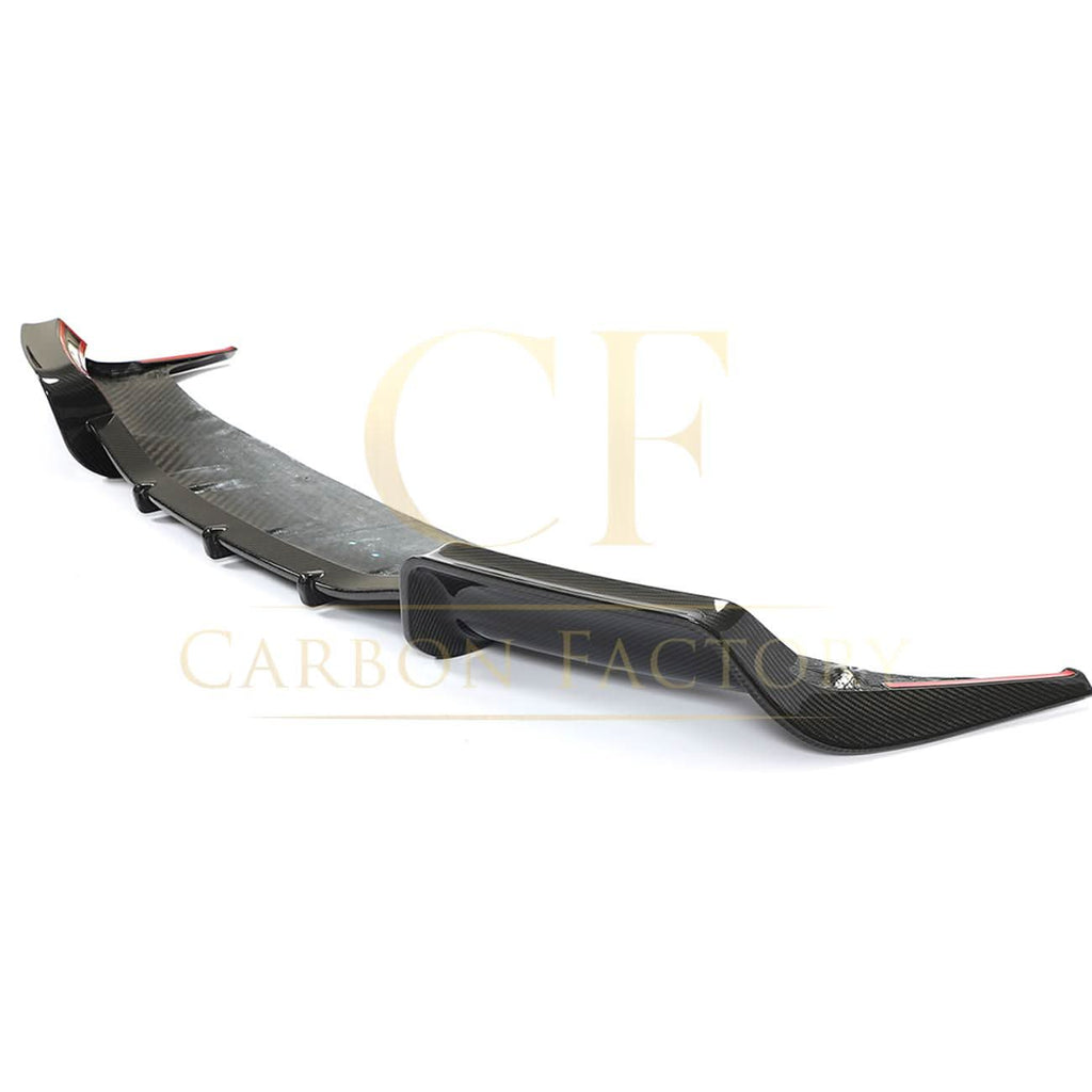 V Style Pre-Preg Carbon Fibre Rear Diffuser for Tesla Model Y 19-23
