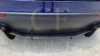 V Style Pre-Preg Carbon Fibre Rear Diffuser for Tesla Model Y 19-23