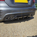 VRS Style Carbon Fibre Rear Diffuser for Mercedes Benz W176 A Class & A45 13-18