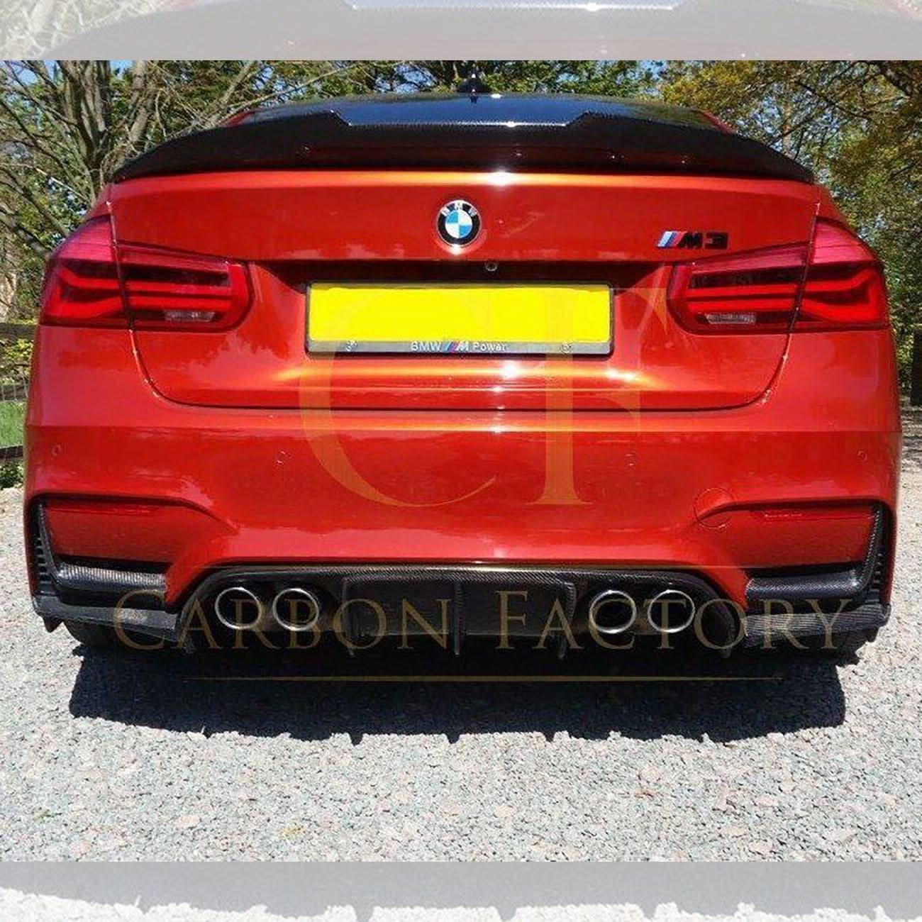 V Style Carbon Fibre Rear Diffuser for BMW F80 M3 F82 F83 M4 14-20