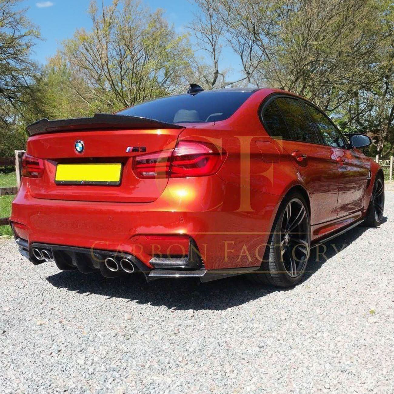 V Style Carbon Fibre Rear Diffuser for BMW F80 M3 F82 F83 M4 14-20